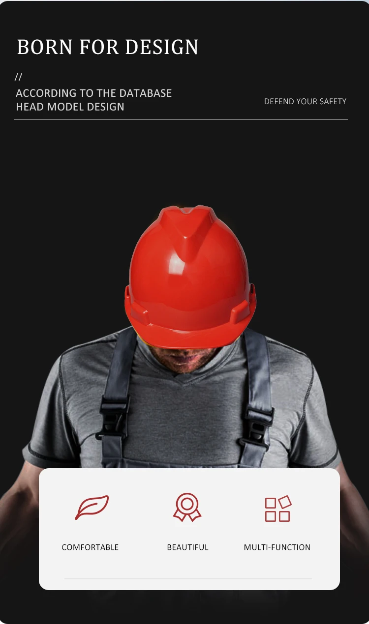 Personal Protective Equipment Safety Helmet Hard Hats Construction