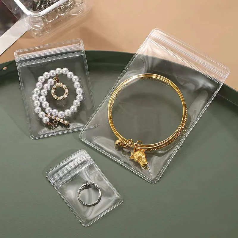 EVA jewelry pouch used for retail display and customer presentation