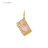 The Lovers Tarot Card Charm
