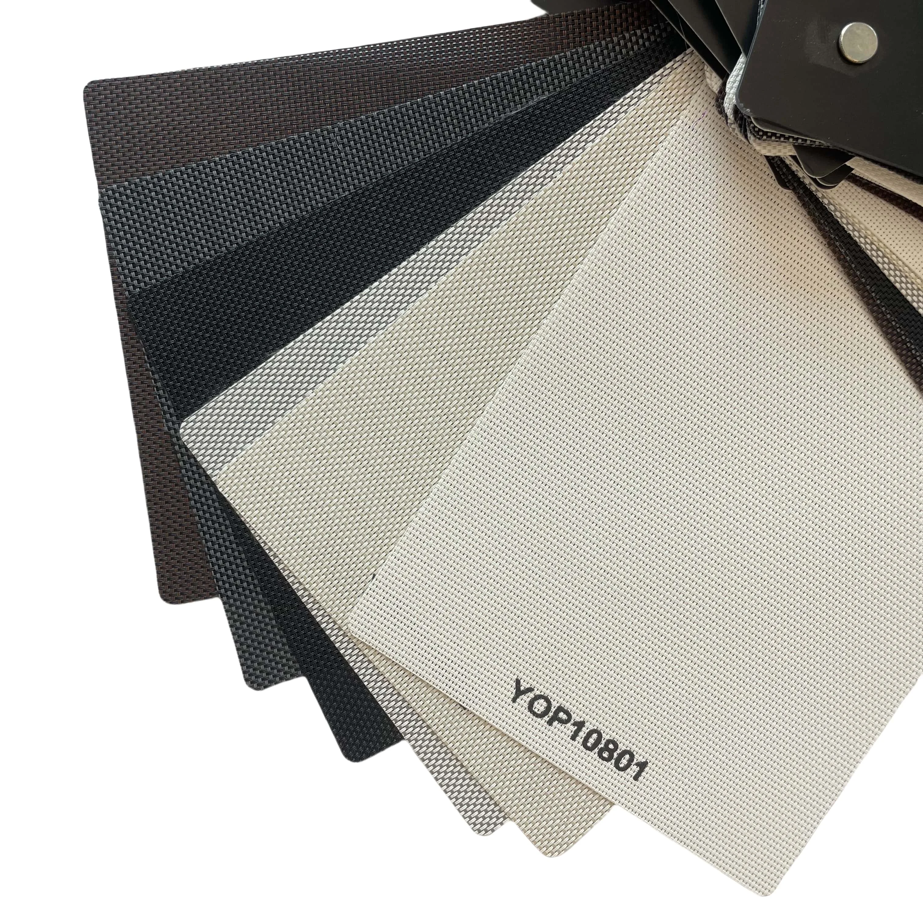 Hometextile 30% Polyester + 70% PVC Flame Retardant Waterproof Blackout Sunscreen Mesh Fabric Woven Roller Blinds Curtain Fabric