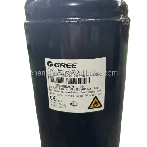 Qxfs-d280zx070 3HP Dual-Rotor Compressor by Gree Lingda