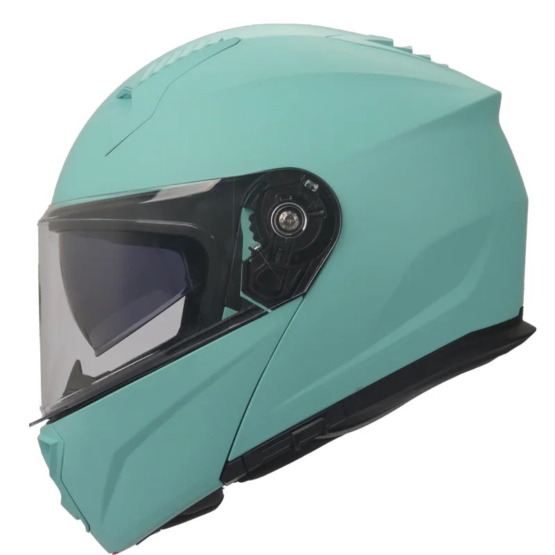 2023  ECE 966 Approved New  Double Visor Flip up  Helmet for Motorbike