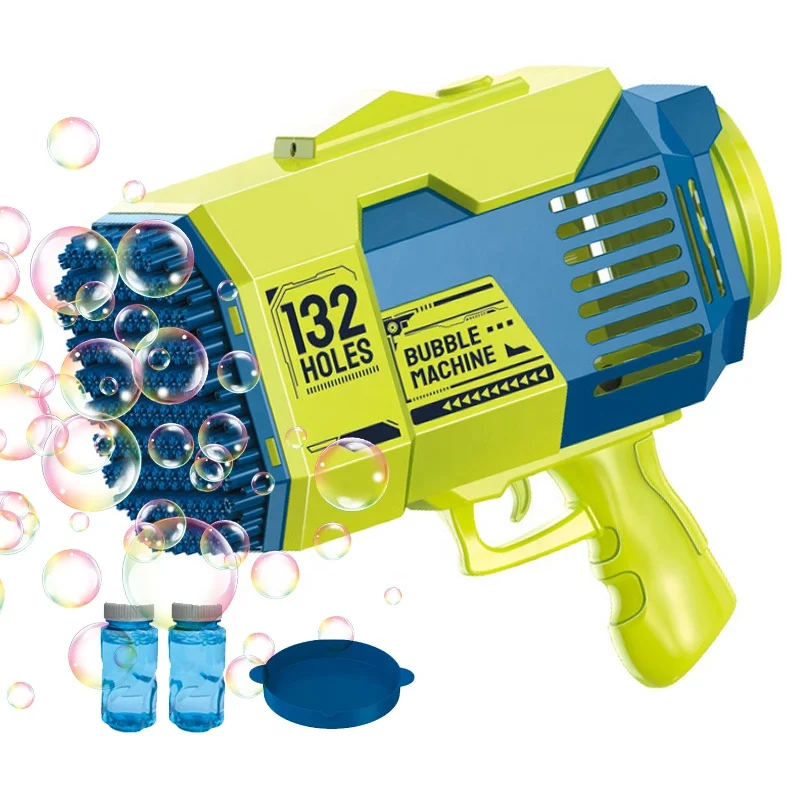 132 Holes Bubble Bazooka Factory Price Blower Gun Rocket