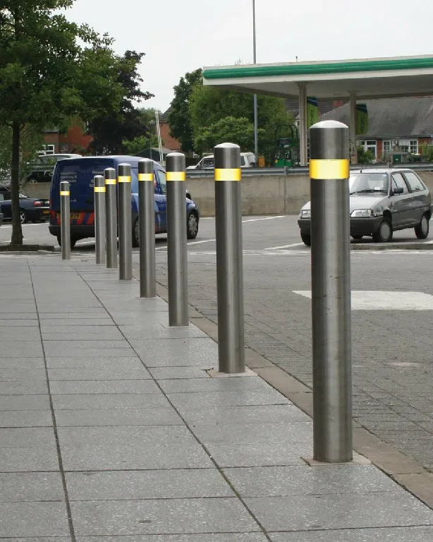 Oem Safety Manual Bollard Traffic Security Parking Post Fixed Stainless ...