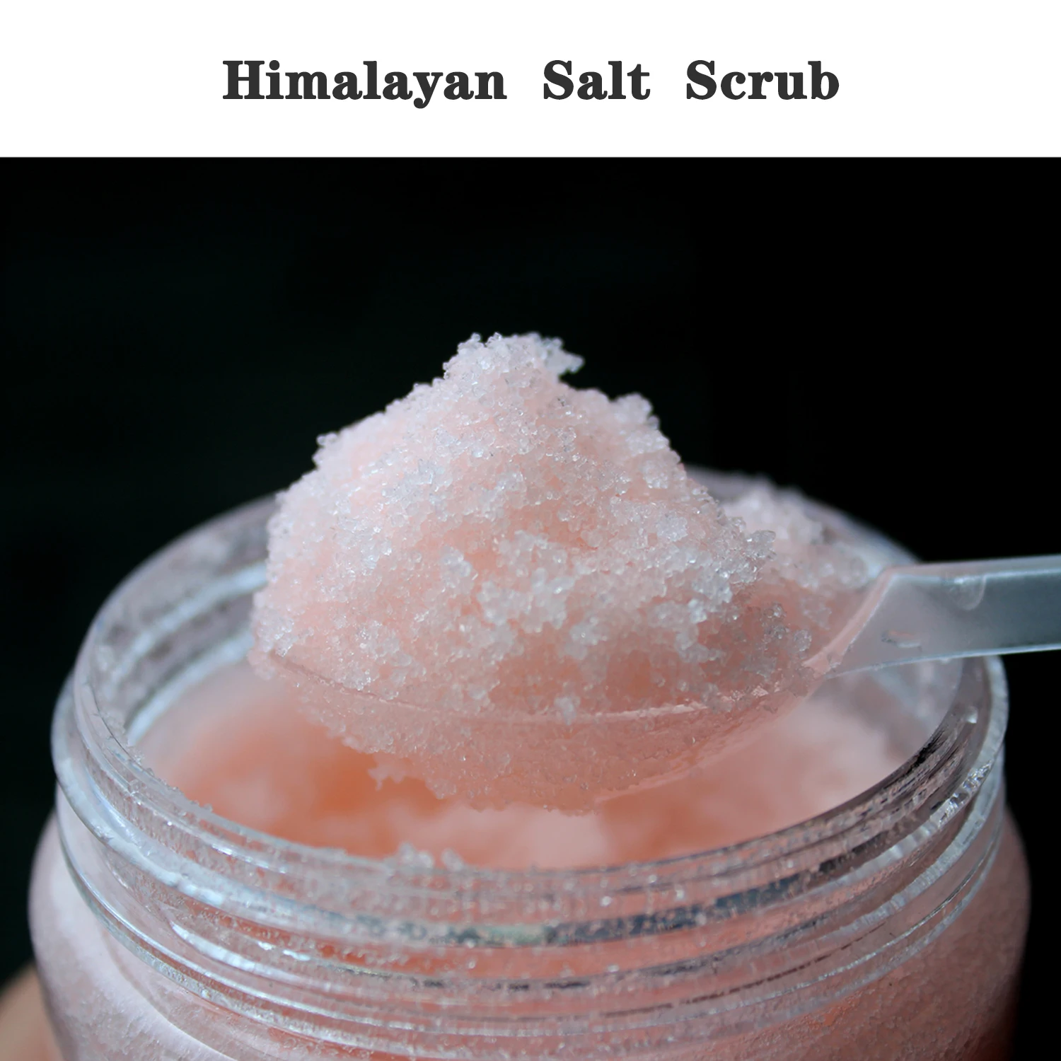 OEM ODM whitening vegan bodyscrub whitening spa bath salt scrub exfoliator natural pink himalayan salt whipped body scrub