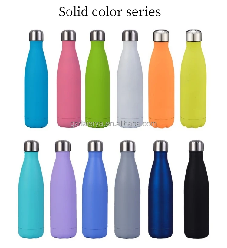 Wholesale 17oz Stainless Steel Vacuum Flask Customized Logo Gym Thermos ...