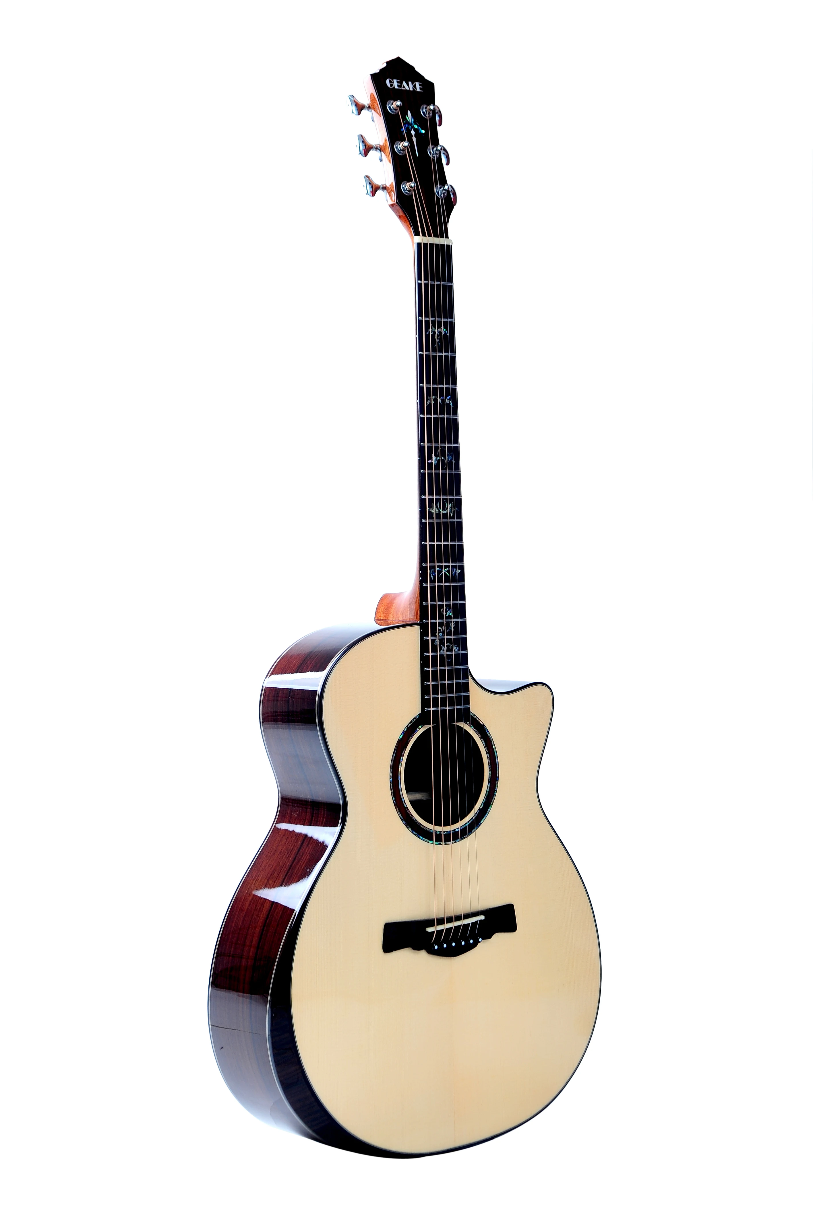 High Quality 40inch Acoustic Guitar - S-600AC with Armrest