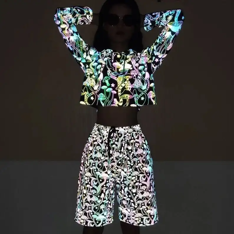 reflective fabric stretch reflective fabric waterproof reflective fabric for clothing