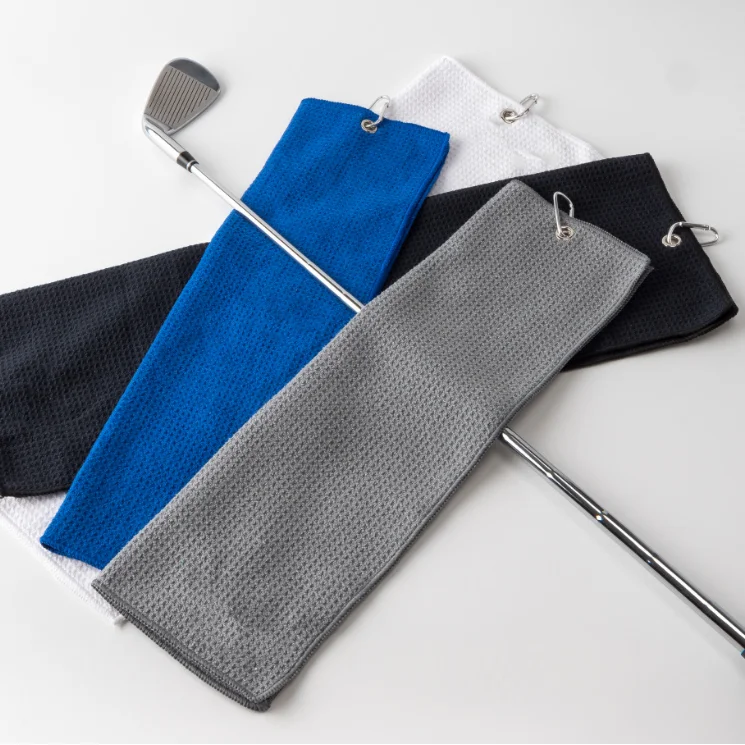 Micro Fibre Custom Waffle Weave Golf Printed Kitchen Towel Long