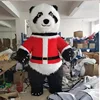 Panda gigante di natale