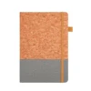Carnet PU gris liège