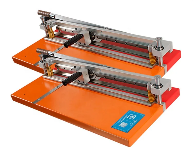 Manual Cardboard Grooving Machine Rigid Box Making Machine Use to Make Box Sample Paper Box Making Machine