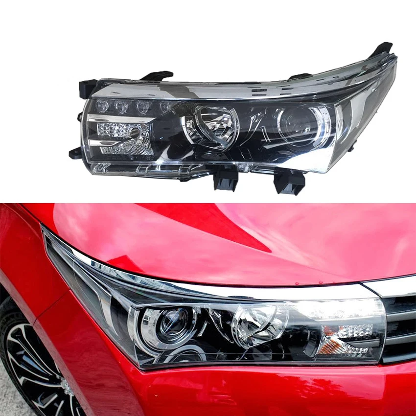 Дневные ходовые огни, светодиодная фара высокой конфигурации, фара Corolla для Toyota Corolla 2014