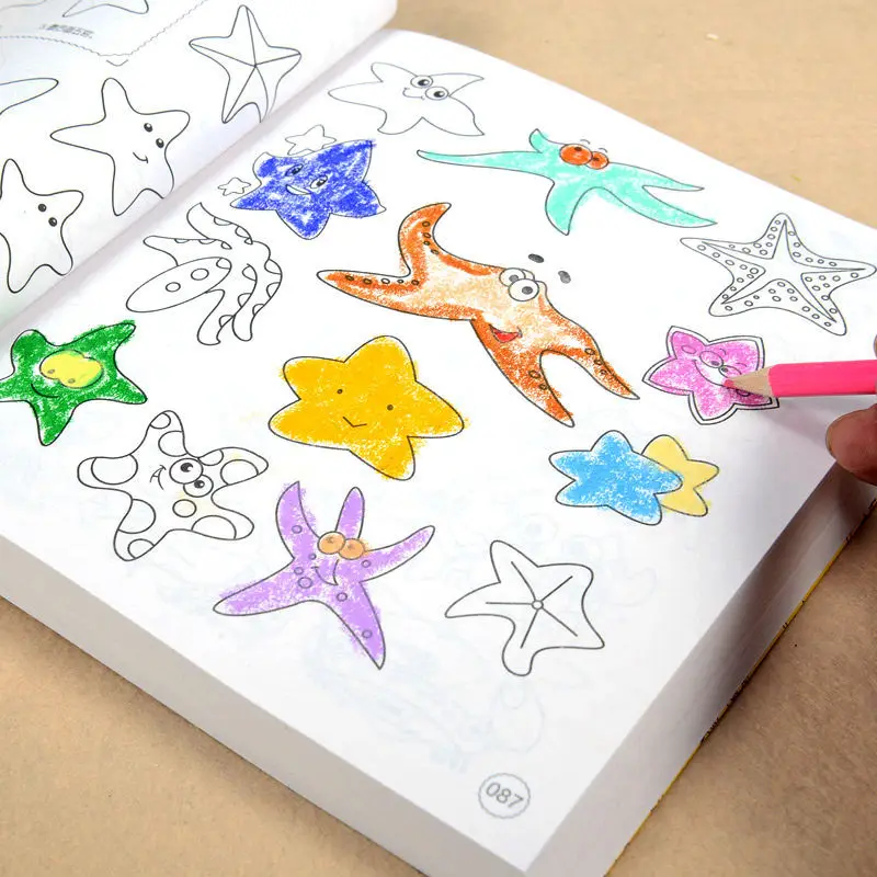 Custom Spiral Binding Release Paper A5 Sticker Book Printing