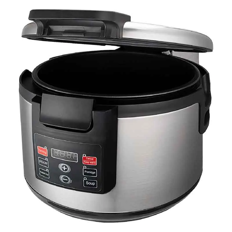 Okicook 16L большой размер для отеля ресторана черная электрическая Коммерческая рисоварка кухонная