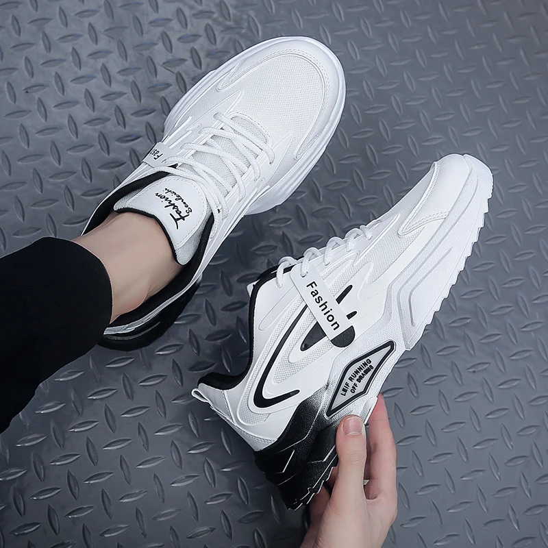 Ready Latest Design Men Summer Running Sports Shoes Breathable Fashion Chunky Sneakers for Men Running Shoe