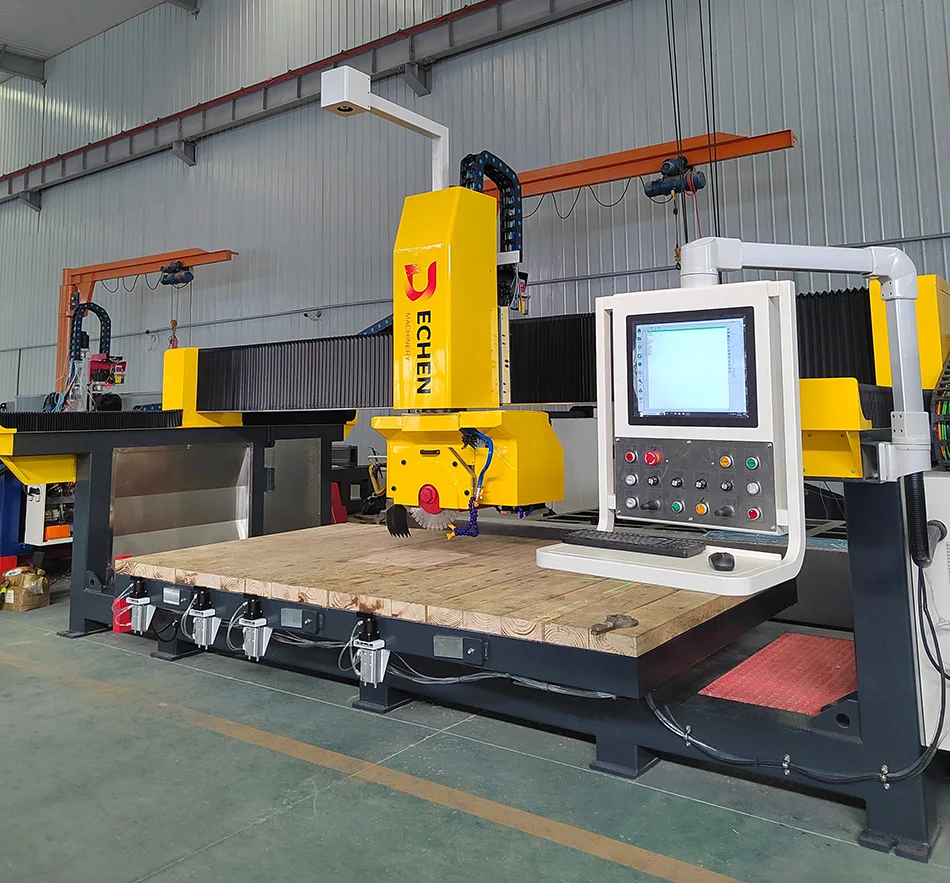 Cnc 5 Axis Stone Cutting Machine for Granite Marble - Efficiency & Precision