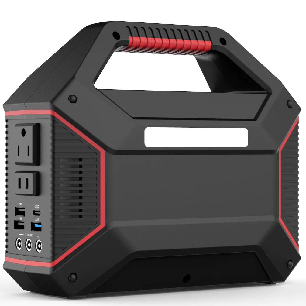 
 155Wh 42000 мА/ч, 150 Вт трендовые 2021 Solar Power Bank аварийный источник питания Power Bank с розетки  