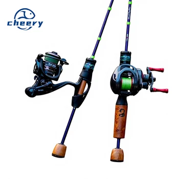 CHEERY BPUL Micro Horse Mouth Carbon Luya Single Straight & Gun Handle Fishing Rod 0.4kg Korea Guide Ring Specialized – Rod – view 2
