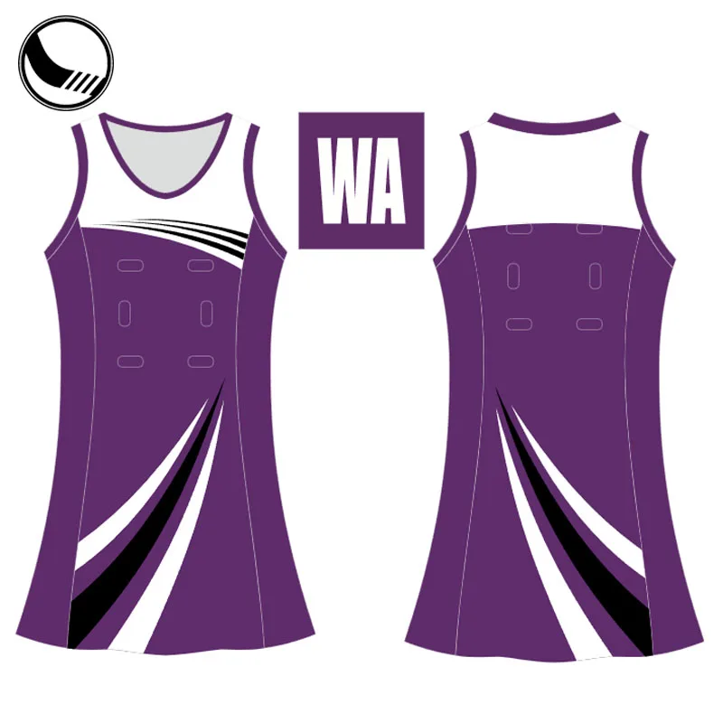 Sublimation Girls Sexy Netball Dresses