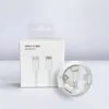 White  USB C to 8pin cable & Packaging box