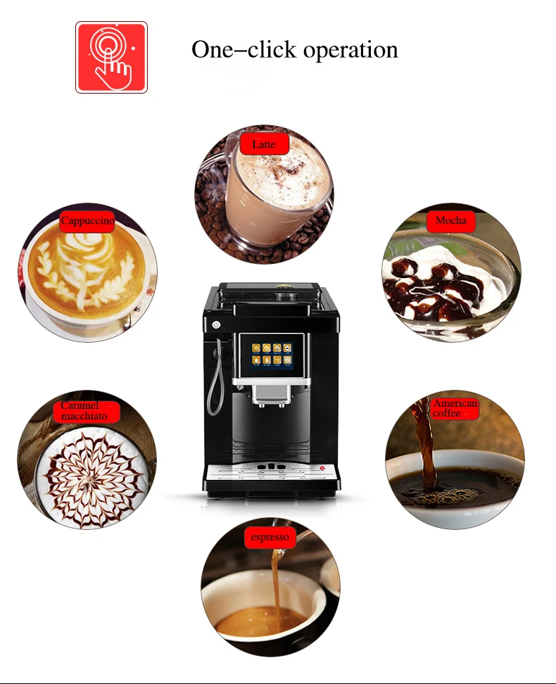 Máquina De Café Industrial De Alta Calidad,Capuchino Totalmente  Automático,Espresso - Buy Café,Los Fabricantes De Café,Máquina De Café  Espresso Product on Alibaba.com
