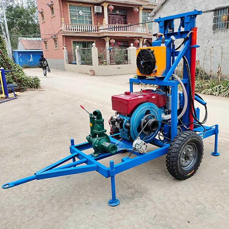 Cheap Price Small Portable 80m Depth Water Well Drilling Rig for Sale