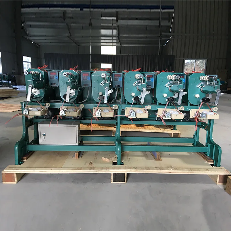 6 Spindle Sewing Thread Winding Machine Embroidery Thread Winder  Machine Yarn Sewing Thread Cone Winding Textile Machine