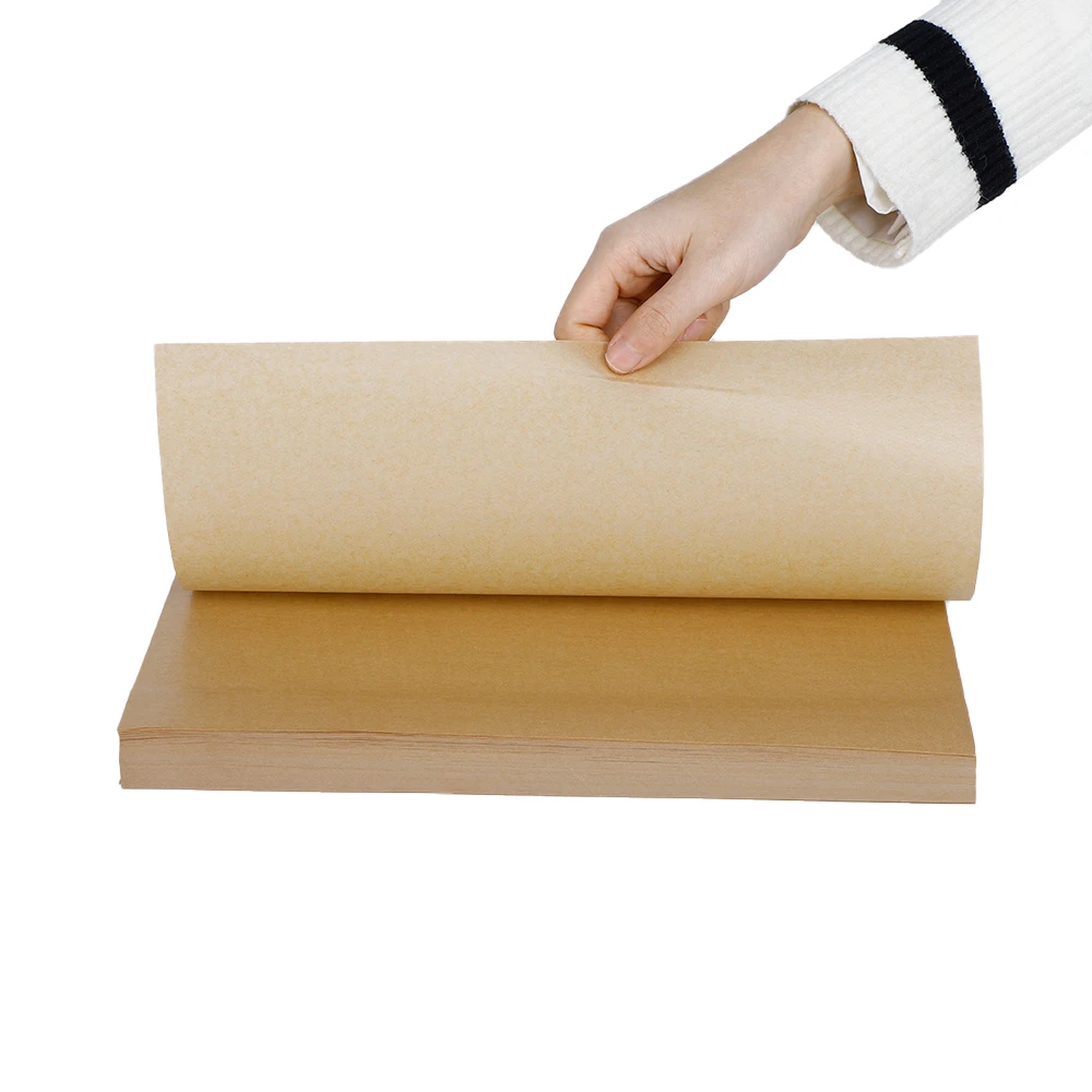 High quality factory customized unbleached baking paper parchment paper sheets