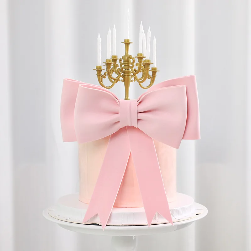 Online Cake Order - Red Bow Cake #131Bridal – Michael Angelo's