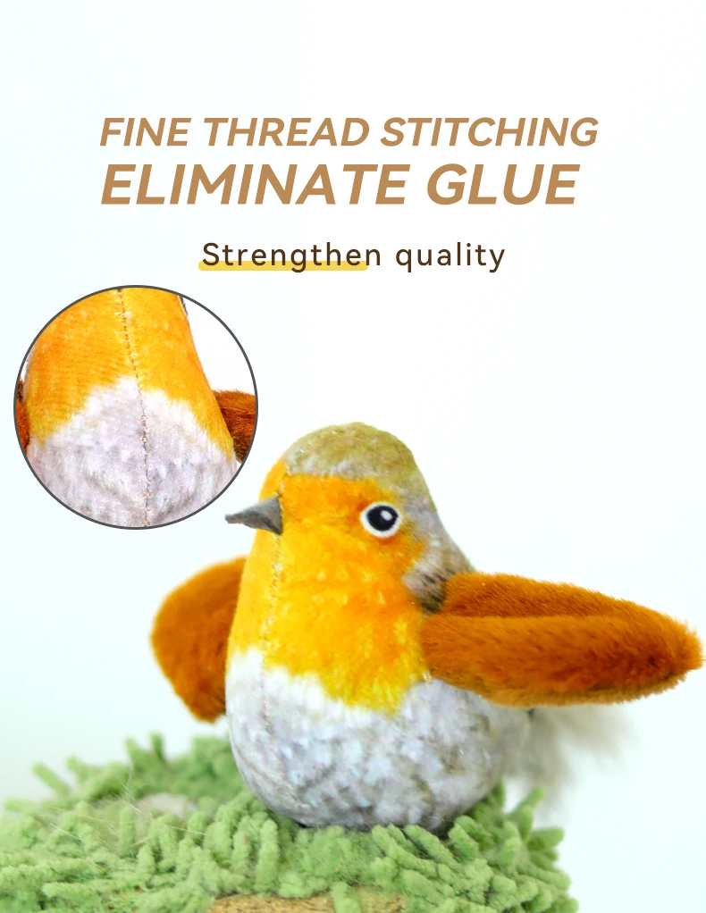 Simulation Calling Bird Cat Toy Adult Cat Baby Cat Companion Boredom Catnip Toy Dog Boredom Pet Supplies details