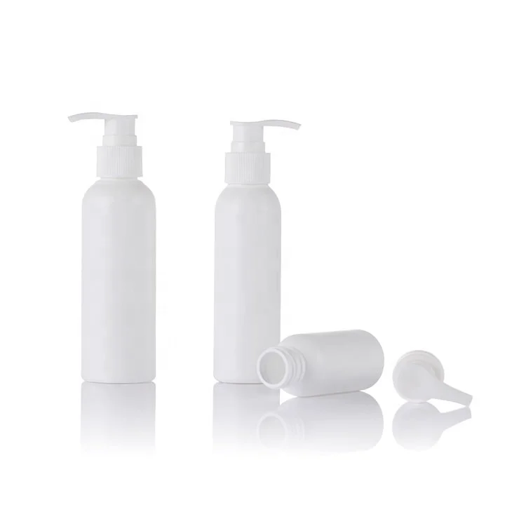 Custom 150ml White Plastic PE Spray Bottle Empty Fine Mist for Alcohol Hand Sanitizer Screen Printing Surface