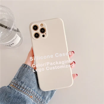 Factory Wholesale Custom 14 Pro Max Silicone Phone Case Suppliers Colorful TPU Silicon Soft Cases for iPhone 13 Pro Max
