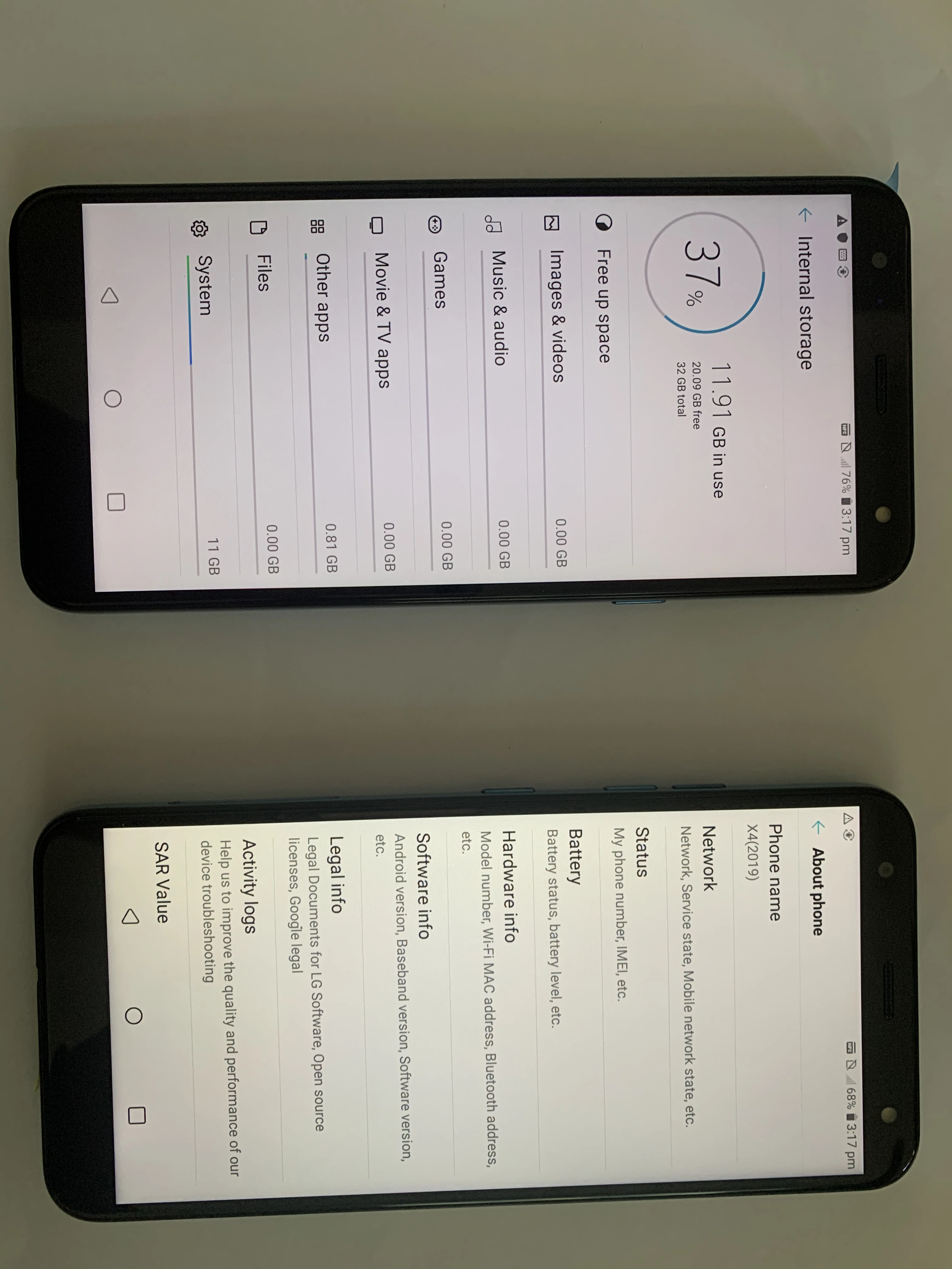 Unlocked Smartphone Refurbished Smart Cell Phone Grade AA Quality Cellular for LG K40