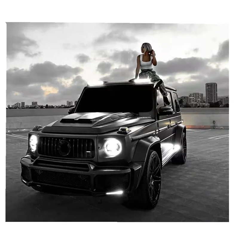 Body Kit For BENZ G CLASS G63 W464 Change To Bra-bus Style For NEW Bra-bus Style Include Car Bumper Complete With Grille