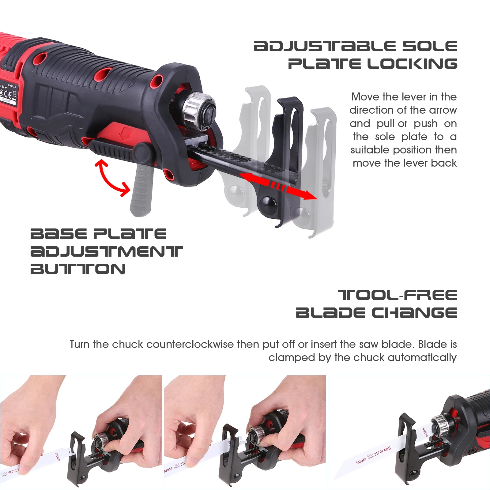 Meterk deals reciprocating saw