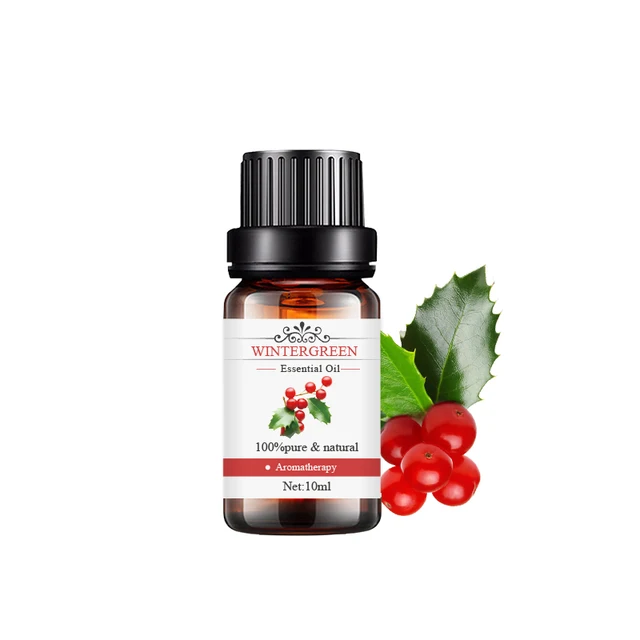 Flavor fragrance winter green oil methyl salicylate wintergreen essential oil for massage