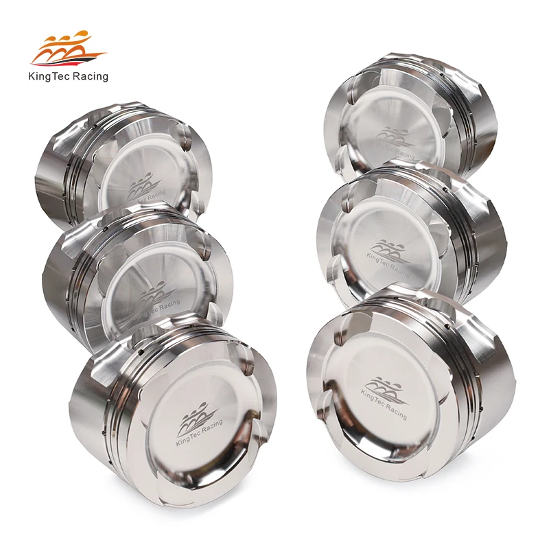 Kingtec N54 Engine Tuning Forged N54 Pistons Kit For BMW E90 / E91 / E92 / E93 335I 2006 2007 2008