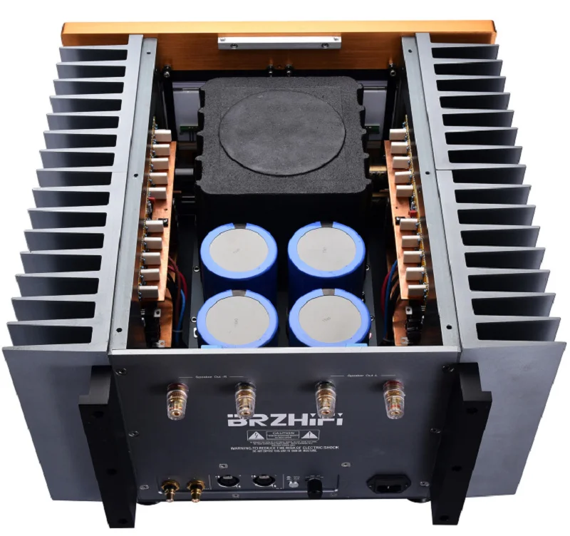 BRZHIFI Classic A75 Circuit Board Stereo HIFI Power Amplifier 2 Channel Home Theater Audio Class A Field Effect Amplificador manufacture