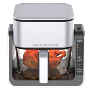 New Wholesale OEM Home Electric Digital Air Fryer Modern 2-in-1 Oil-Free Design 4L Plastic Capacity for Household Use