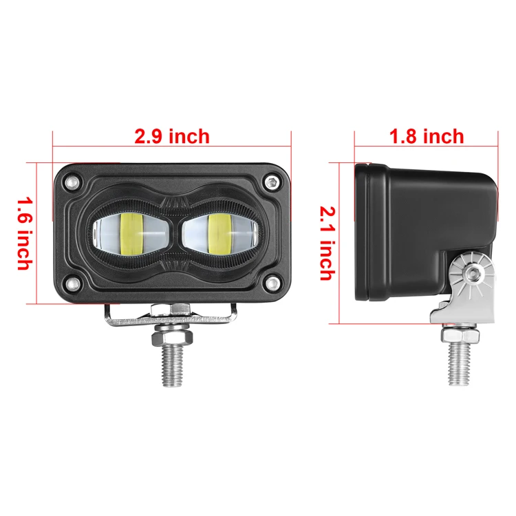 Yellow Led Fog Light Pods 12V 3inch replacing Fog Lights with Led Pods  Exterior Accessories for 4x4 Car Light and Accessories