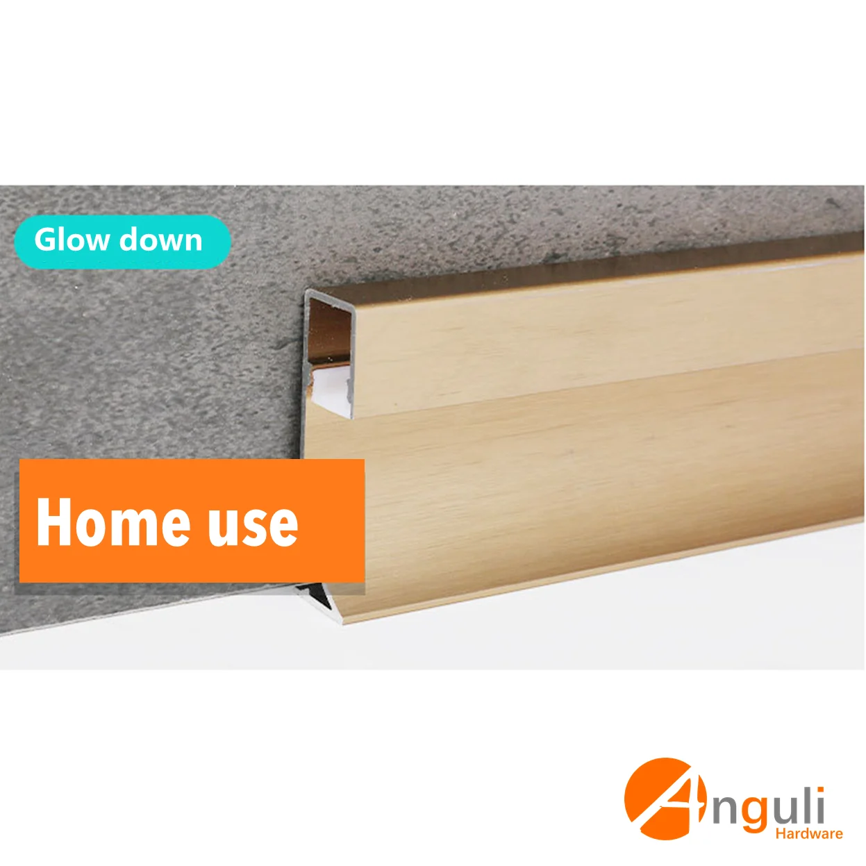 Anguli Aluminum Skirting Baseboard With Led - Buy Aluminum Metal ...