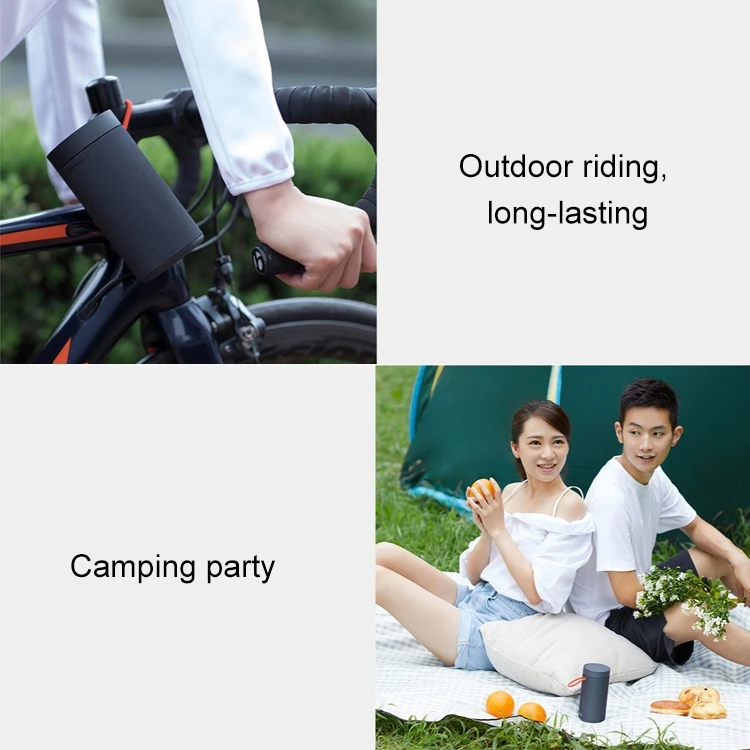Original Xiaomi BT 5.0 IP55 Waterproof Water bottle shape Outdoor speaker Dark Gray BT Wireless Speaker XIAOMI Speakers - ANKUX.COM
