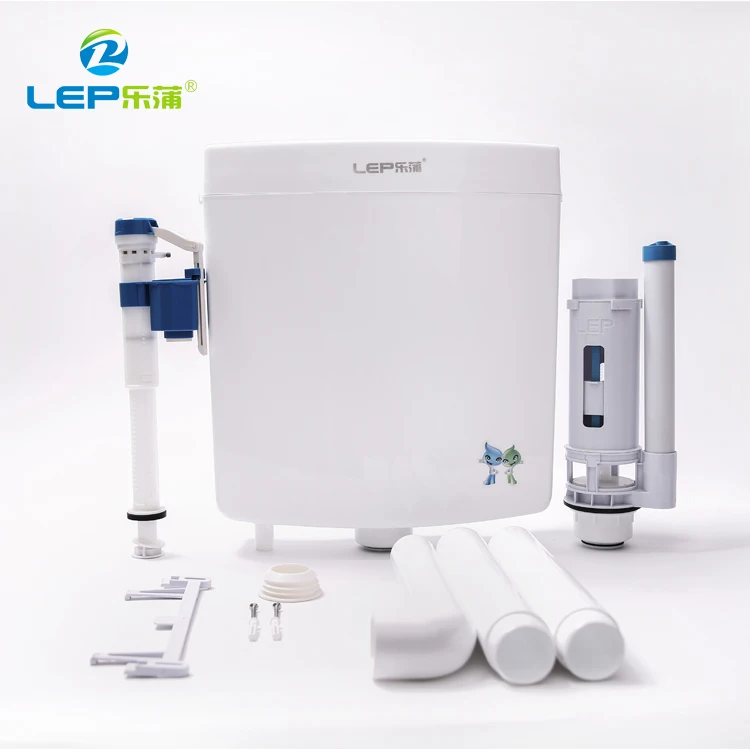 LPC-01 Middle East Popular Squatting Usage Wall hung PP Flush Cistern Plastic Toilet Water Tank