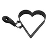 Black-Heart shaped
