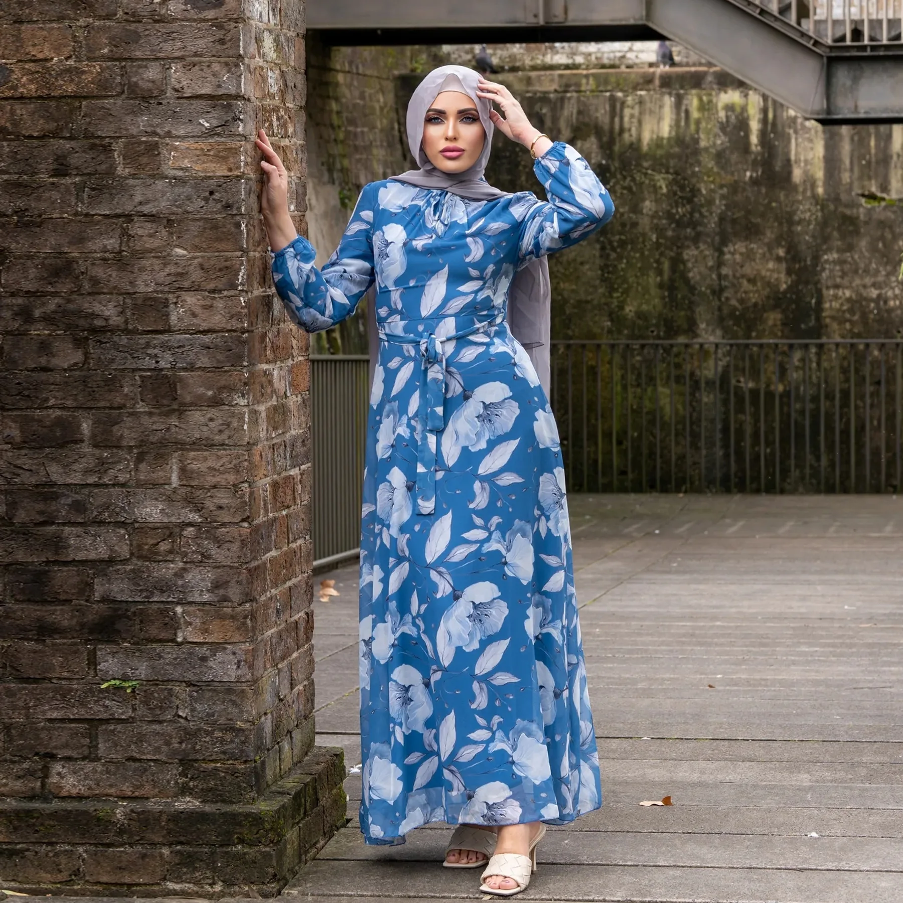 Ramadan Muslim Dress Abaya New Evening Dress for Women Maxi Formal Turkish  Dress for Muslim Women Muslim Abaya for Wedding