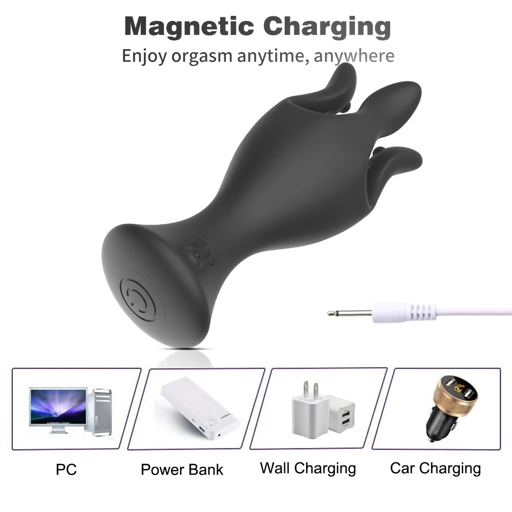 LOVE Newly Premium Men's Masturbator Medical Grade Silicone Four-claw Fish Trainer Waterproof Silicone Massager Stimulator