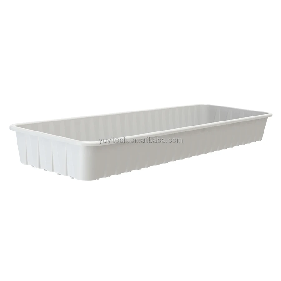 Custom 20 - 200 Gallon Long Water Tanks ABS HIPS Plastic Hydroponics Tray Reservoir