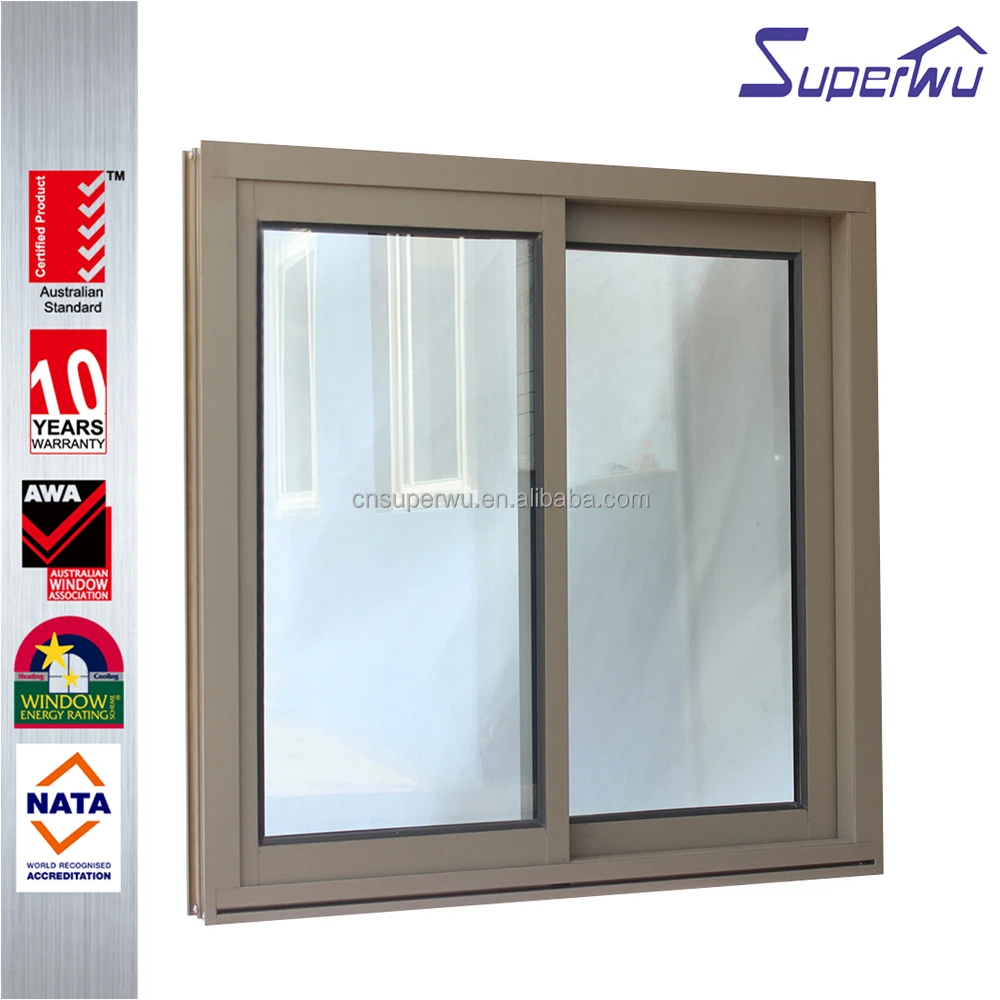 Double Glass Horizontal Sliding Storm Windows for Project