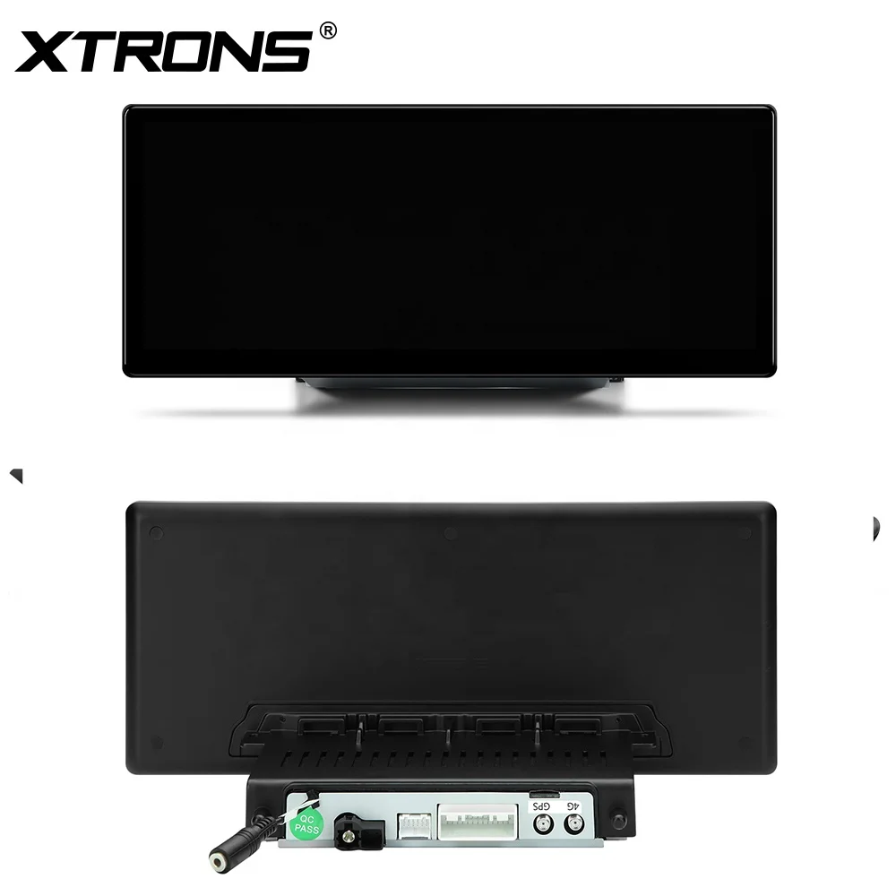 XTRONS 12.3 Inch Octa Core 4+64GB Global 4G LTE Android Car Stereo Multimedia Player with Fully-laminated Screen for Audi A1